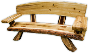 Natural Bench Image